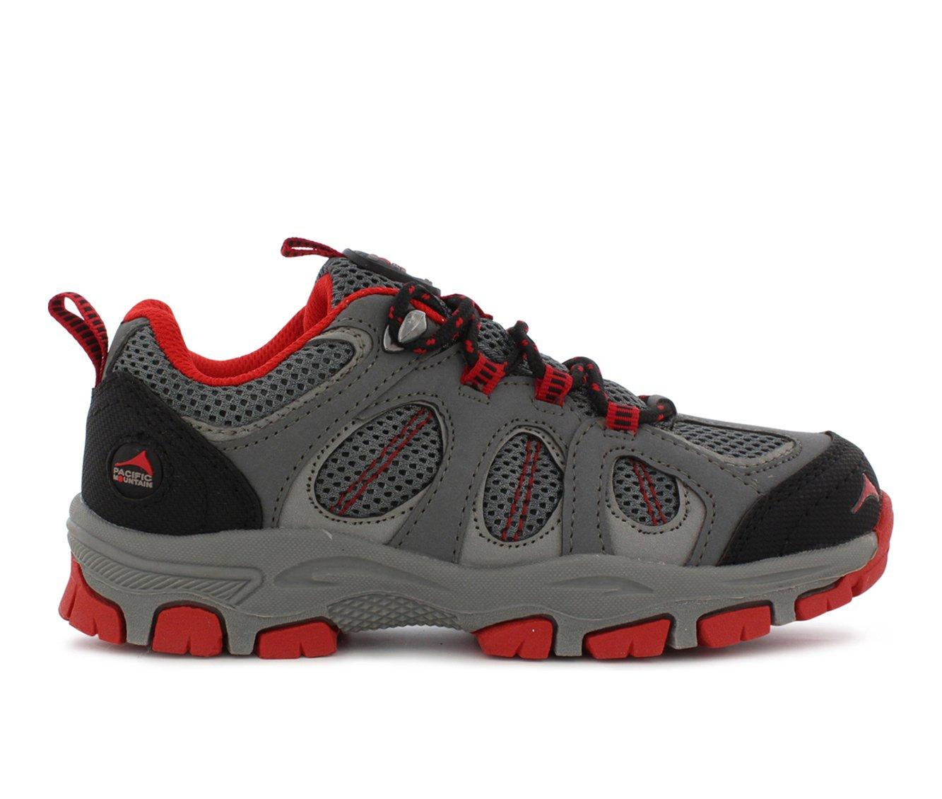 Charcoal/Red