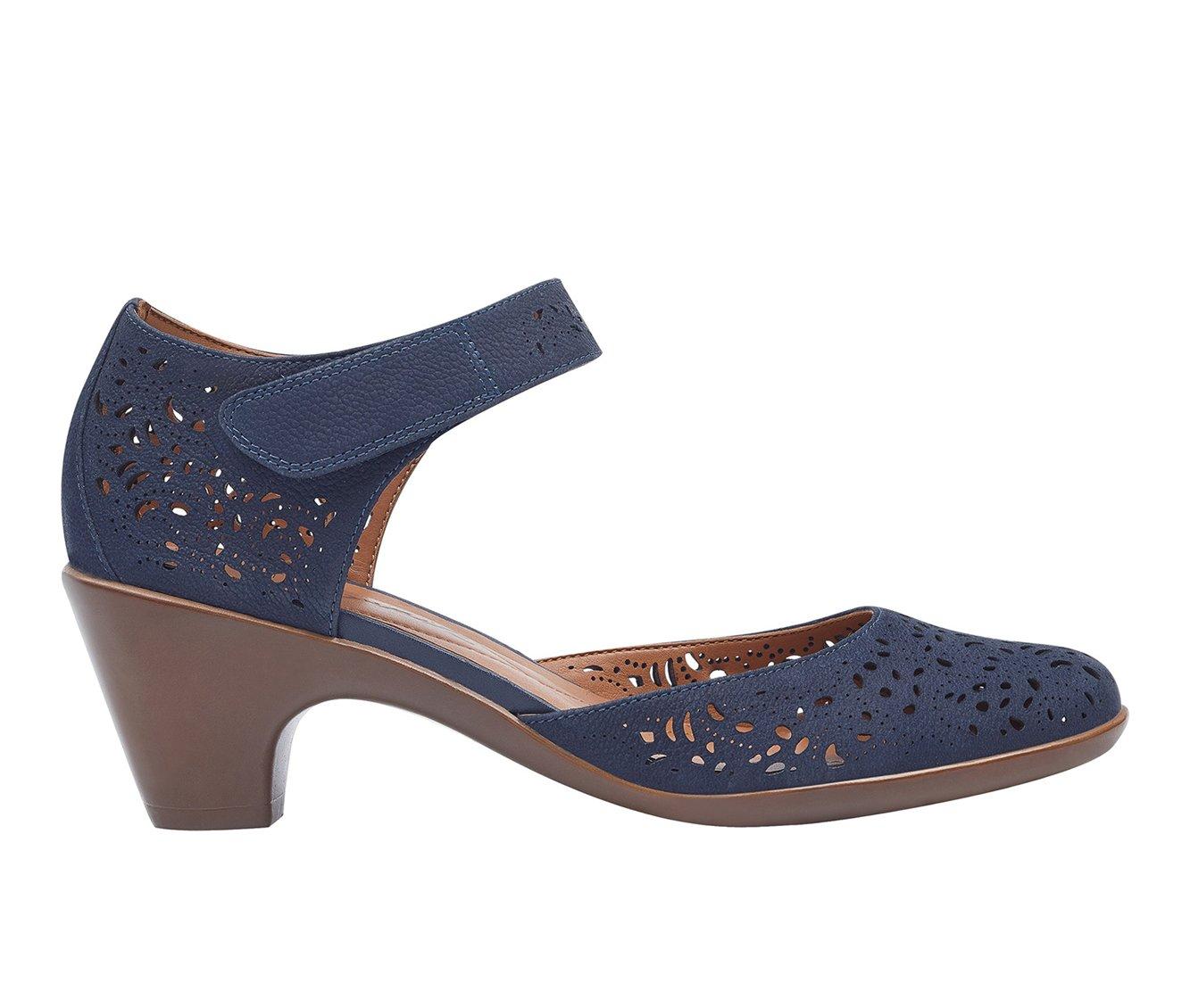 Navy Leather