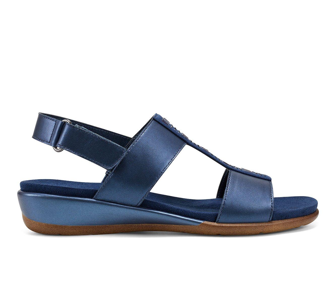 Dark Blue Leath