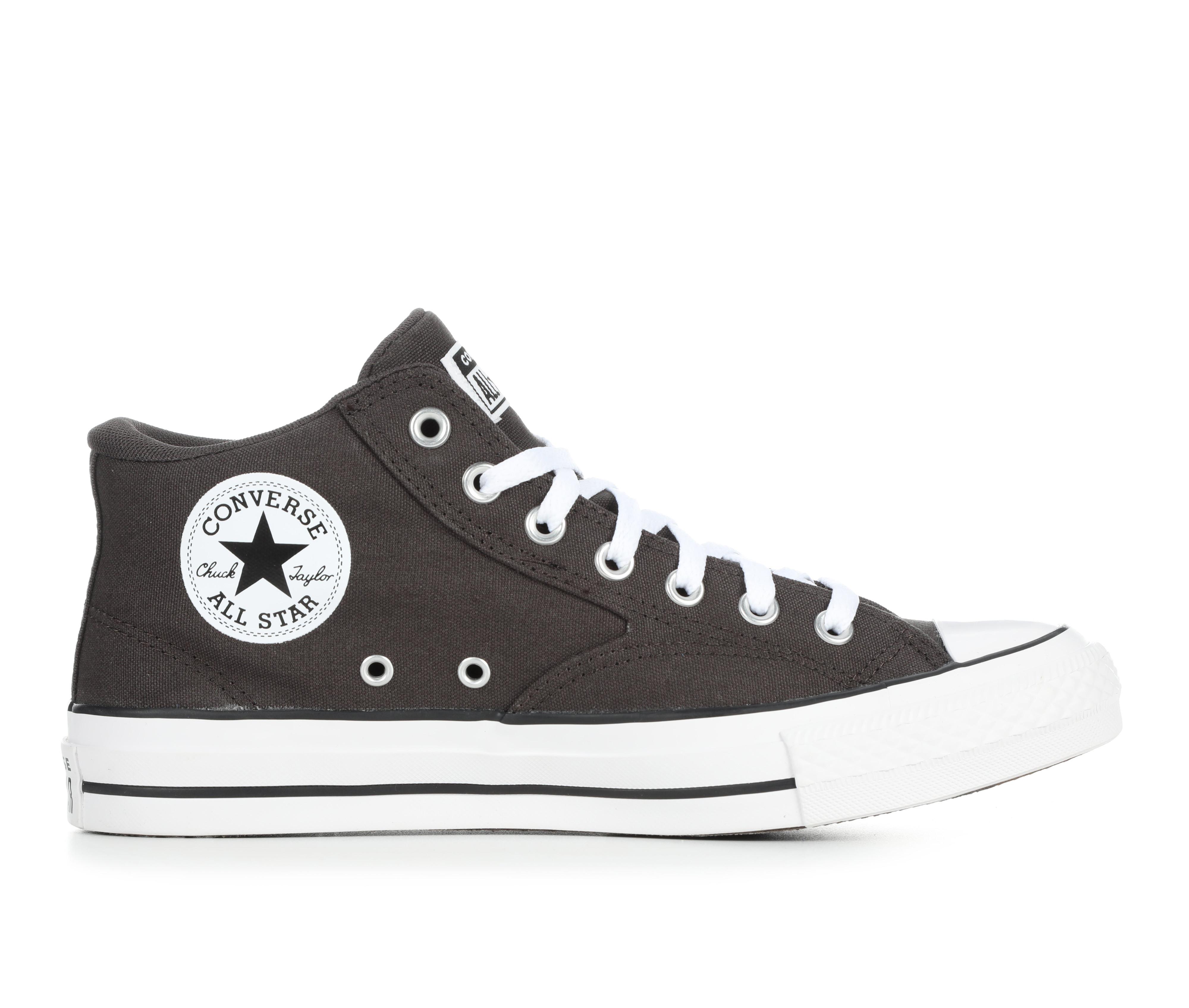 Men's Converse Chuck Taylor All Star Malden Hi Sneakers in Dark Brown/Wht color