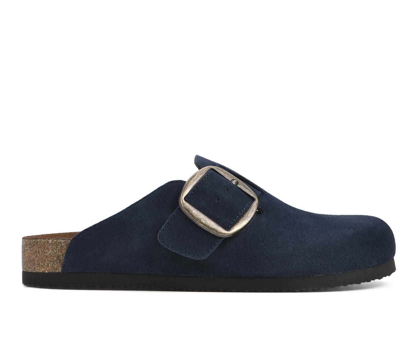 Navy Suede