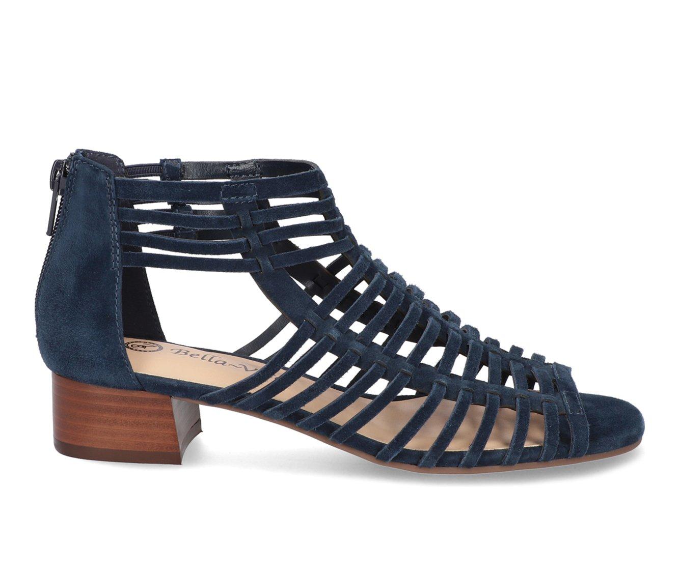 Navy Suede Lea