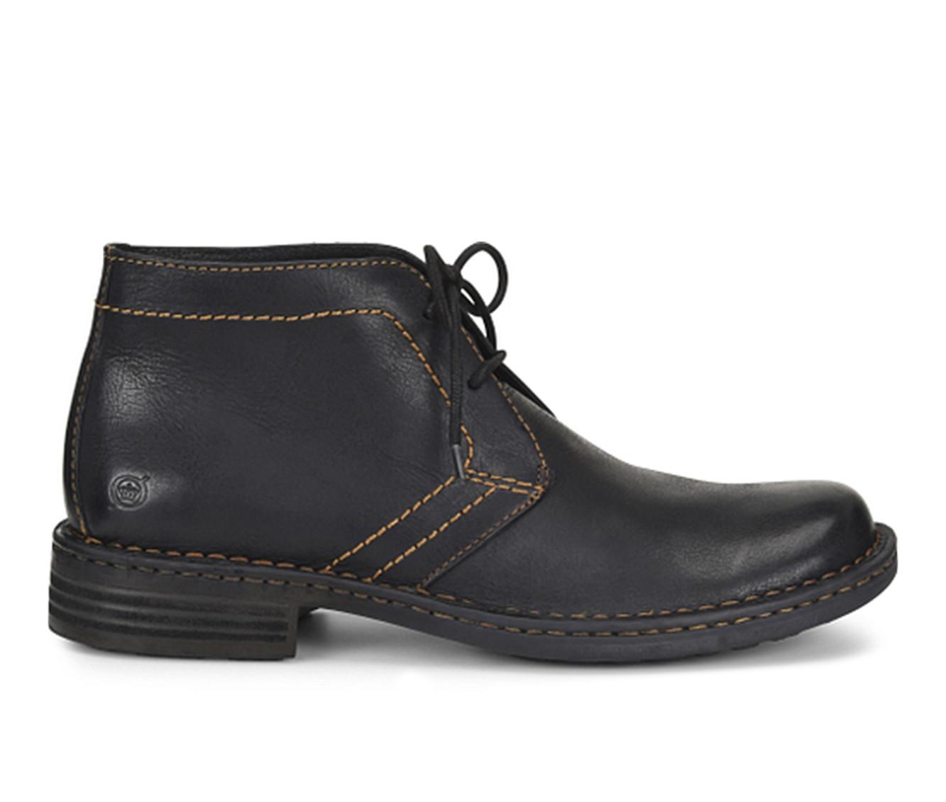 Men's Born Harrison Chukka Shoe in Black color