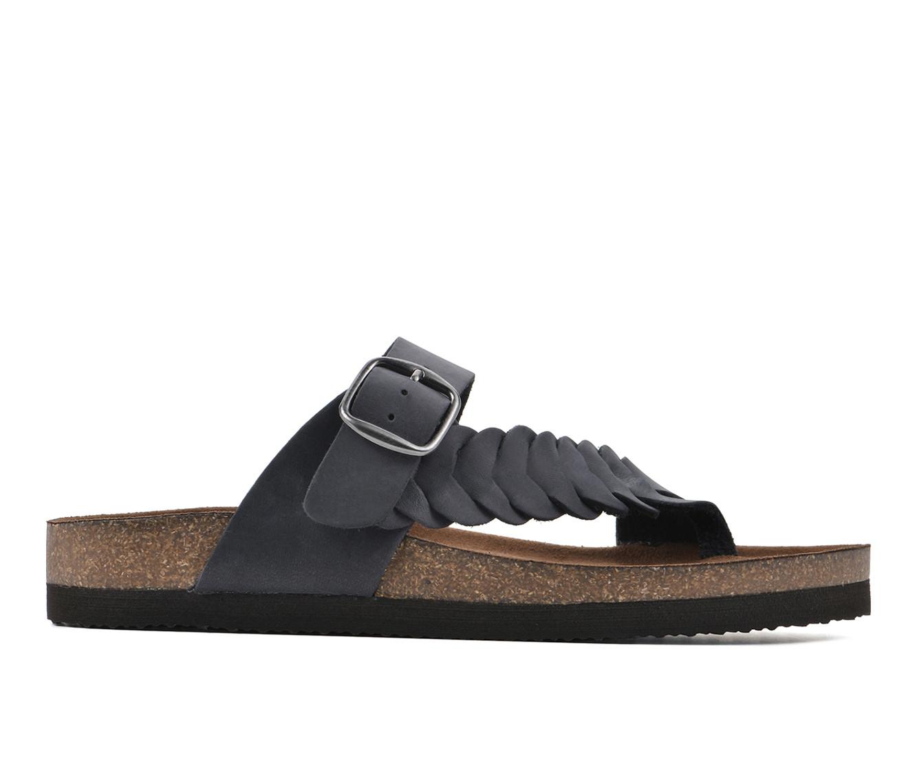 Navy Leather