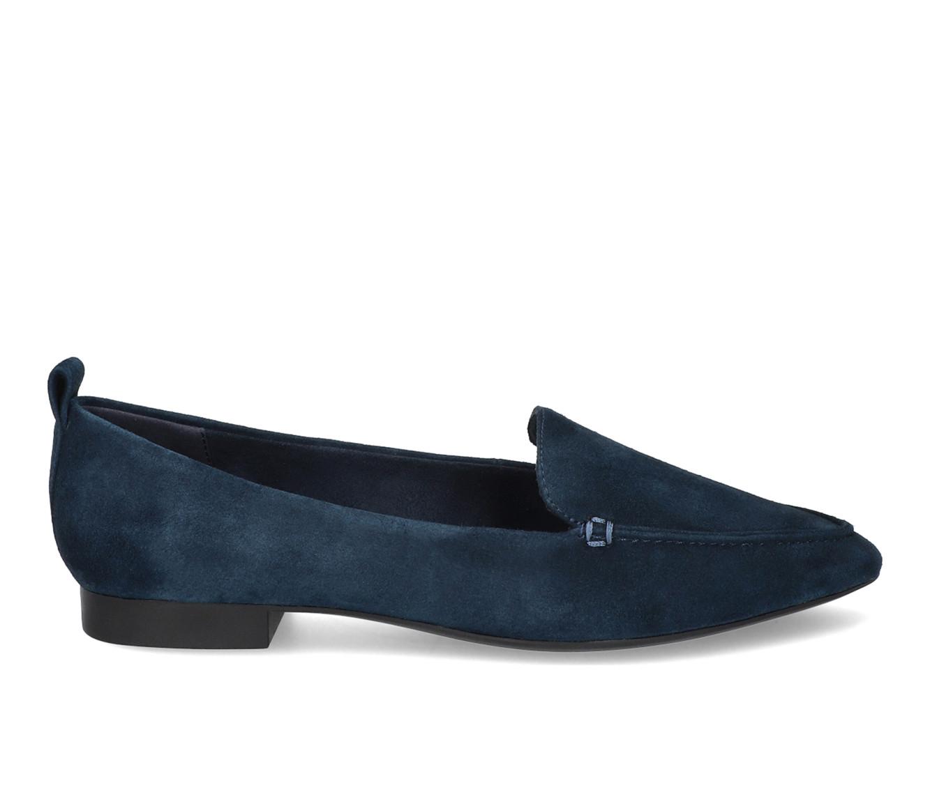 Navy Suede