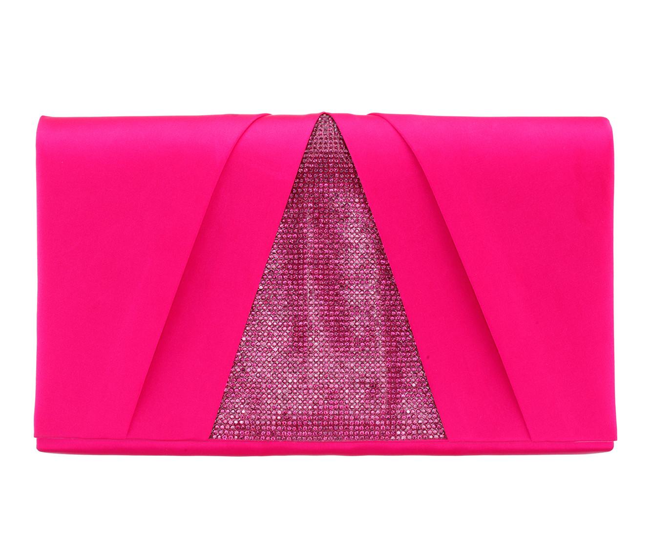 Touch Of Nina Elleme Evening Bag in Fantasy Pink color
