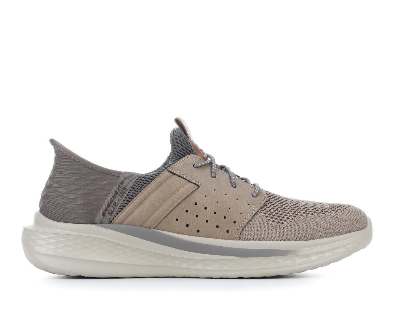 Men's Skechers 210811 Slade-Ocon Slip-Ins in Taupe color
