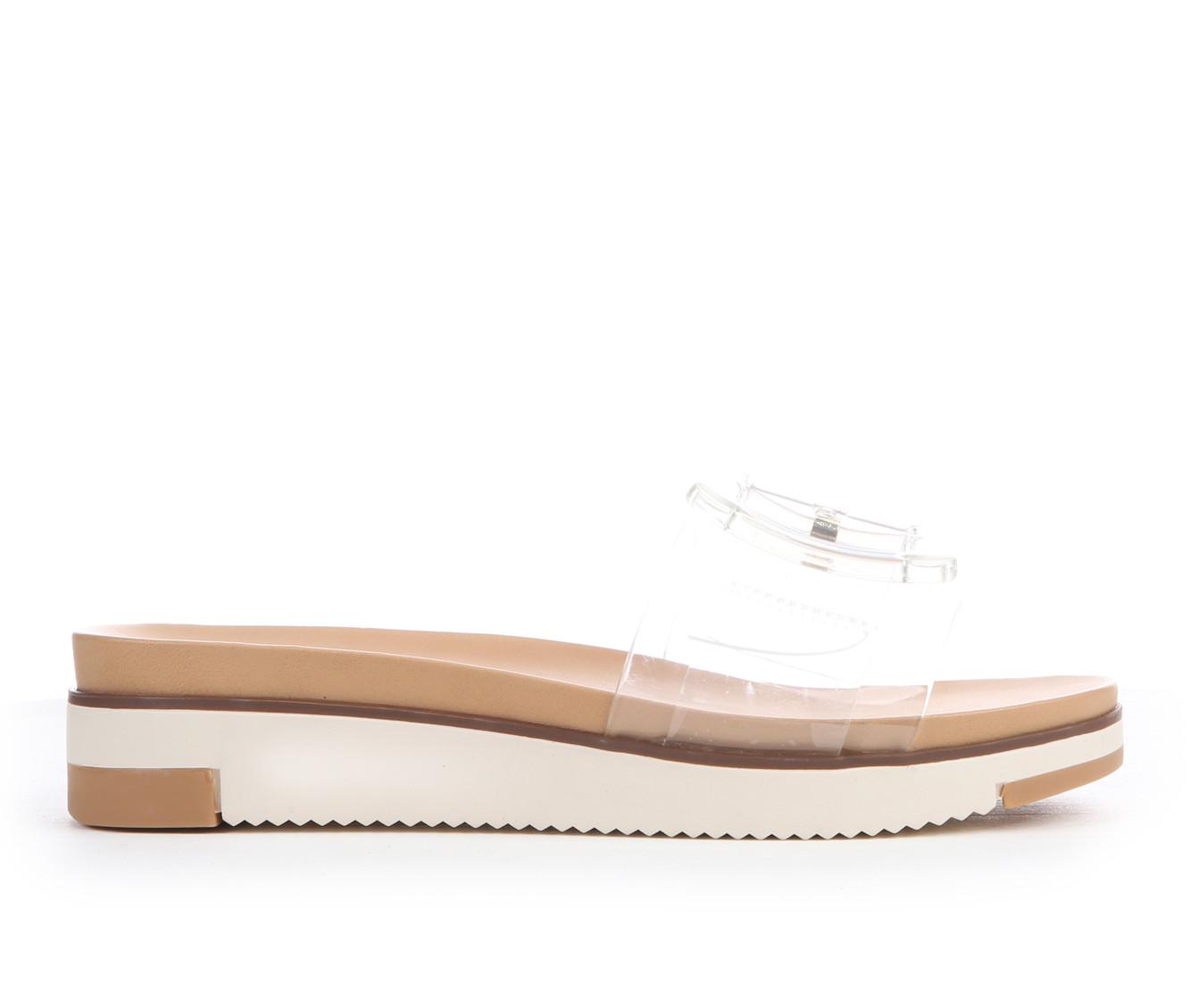 Women's DV BY DOLCE VITA Caster Sandals in Clear color