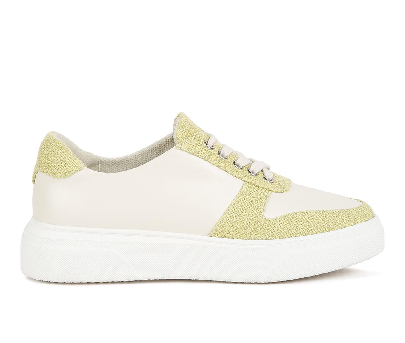 Off White/Green