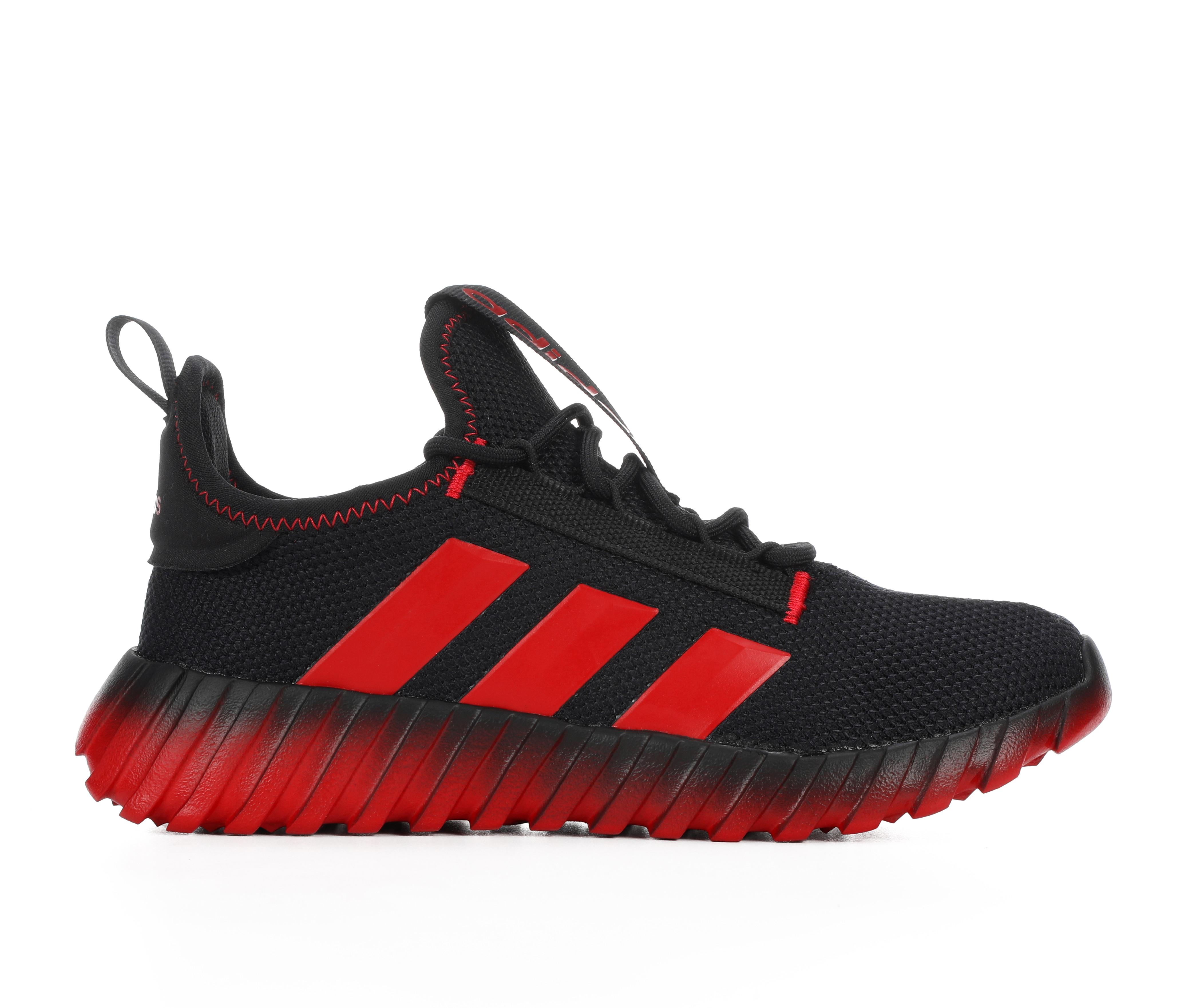 Black/Scarlet