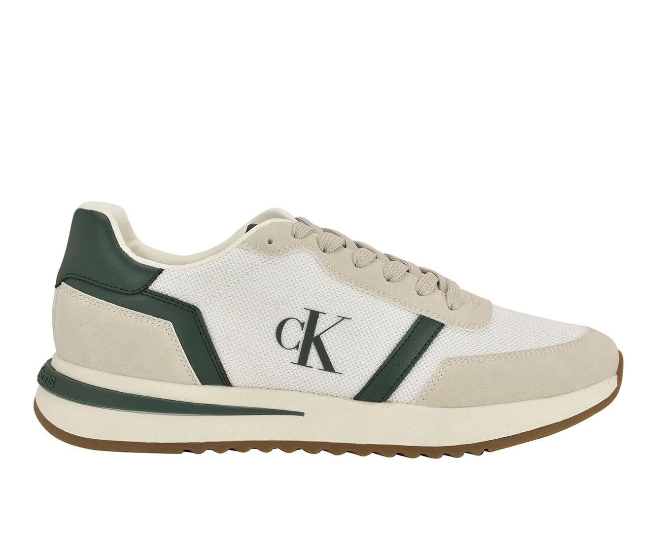 Men's Calvin Klein Picio Sneakers in White Multi color