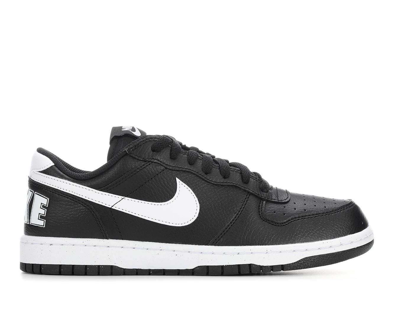 Men's Nike Big Low Sneakers in Blk/Wht/Blk 016 color
