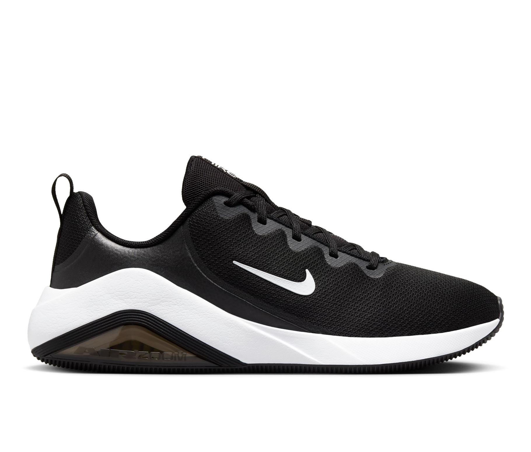 Women's Nike Air Bella 7 Training Shoes in Black/White color