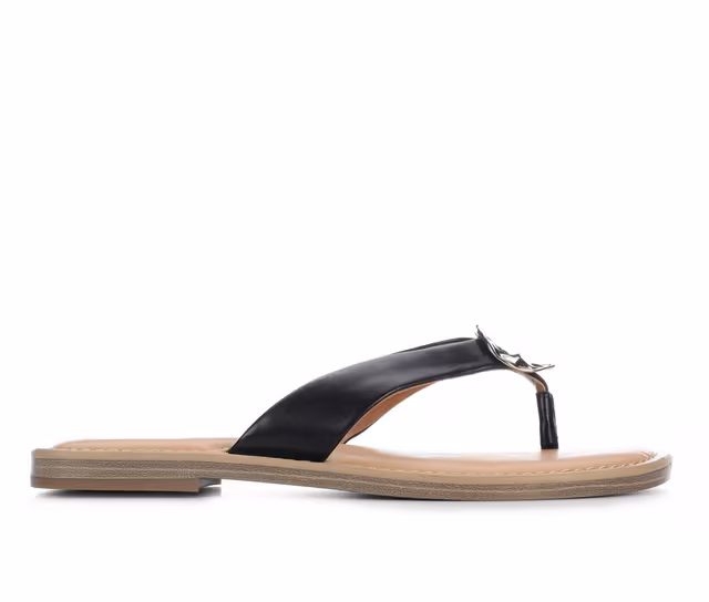 Women's DV BY DOLCE VITA Jesper Flip-Flops in Black color