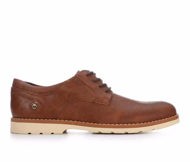 Men's Tommy Hilfiger Tmnemoza Dress Oxfords in Brown color