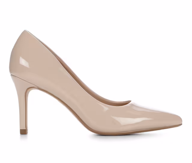 Women's Delicious Florian-S Pumps in Beige Pat color