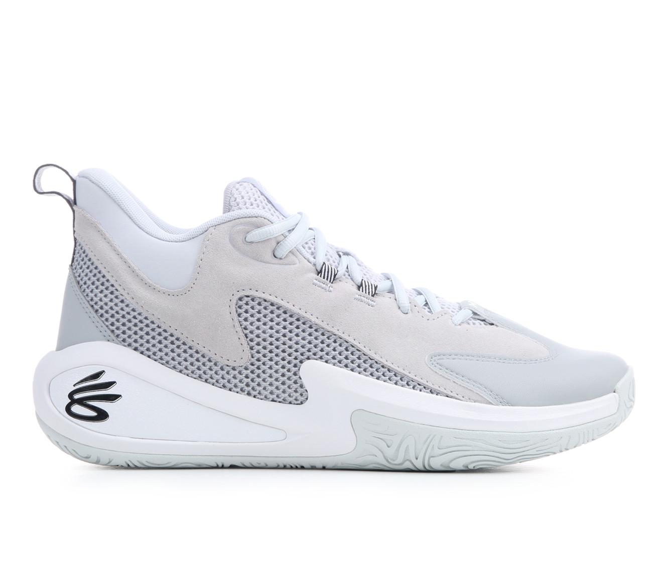 Grey/Wht Suede