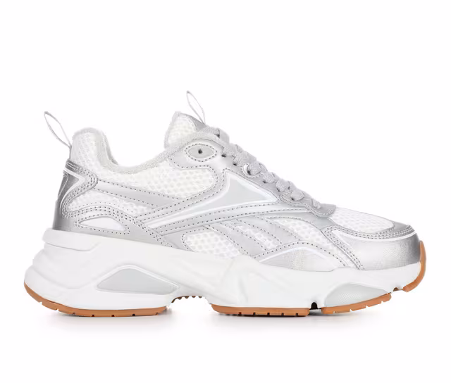 Women's Reebok Charge Sneakers in Silver/Grey color