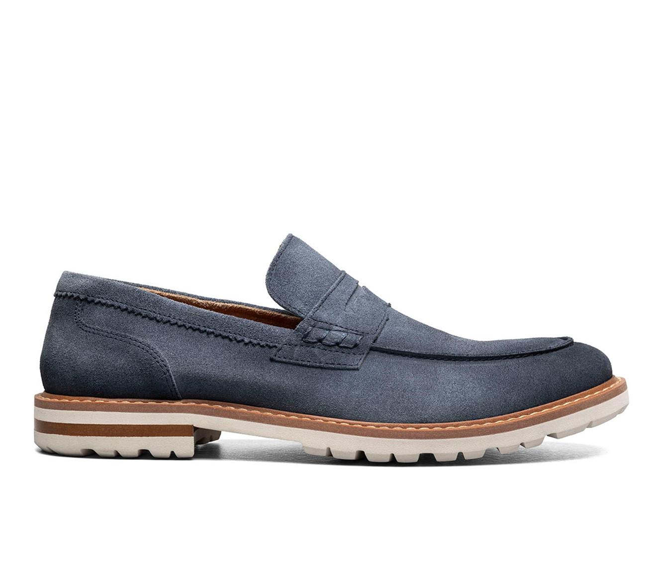Navy Suede