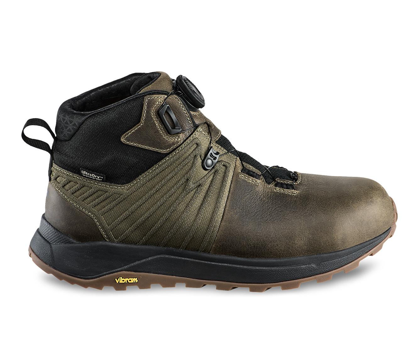 Men's Irish Setter Cascade 83678 Work Boots in Olive color