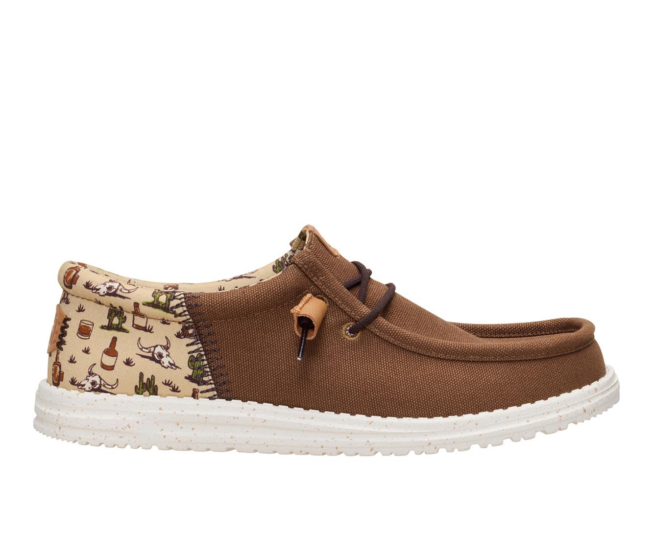 Brown Stitched