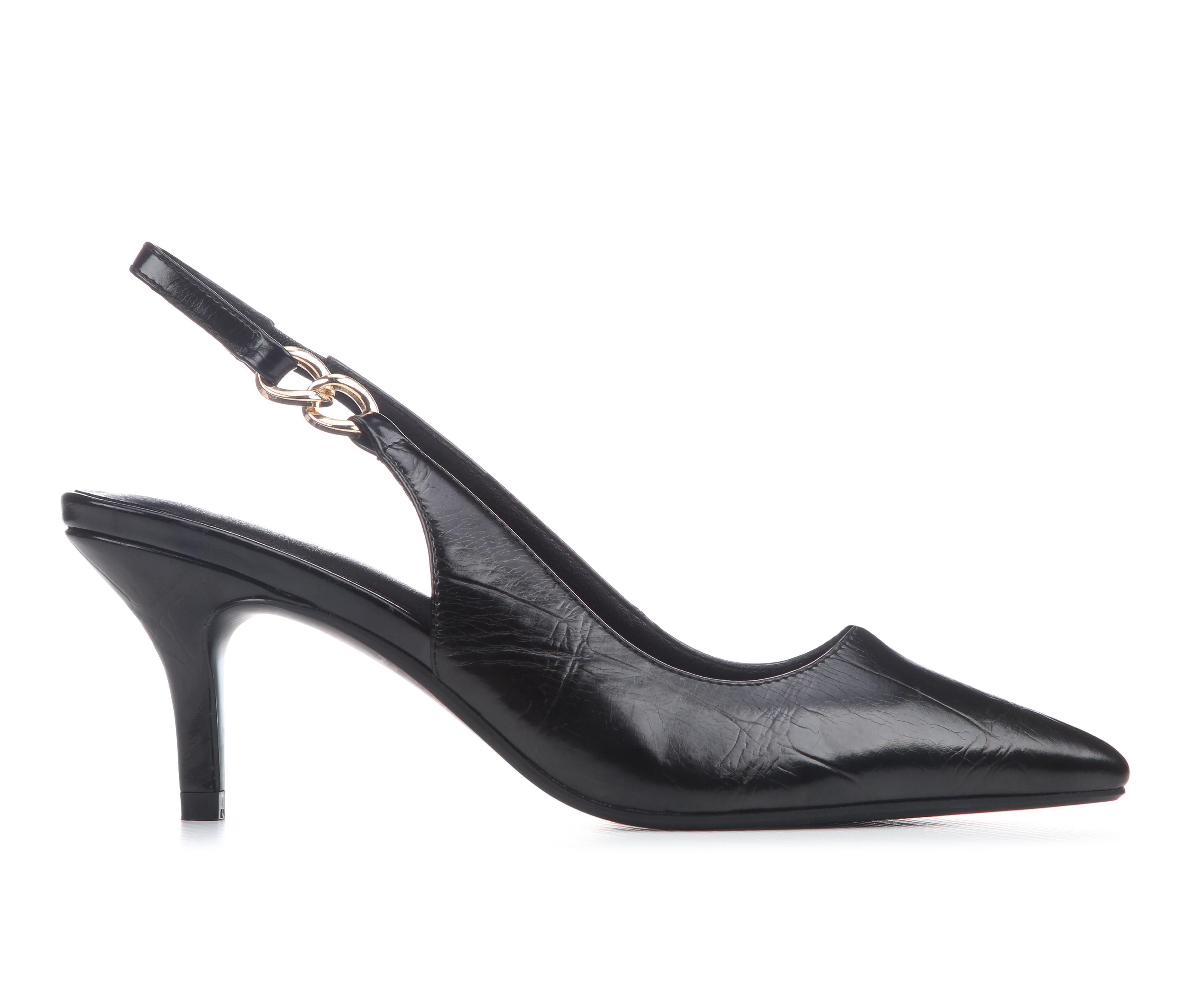 Women's Shu Shop Nigella Pumps in Black Croco color