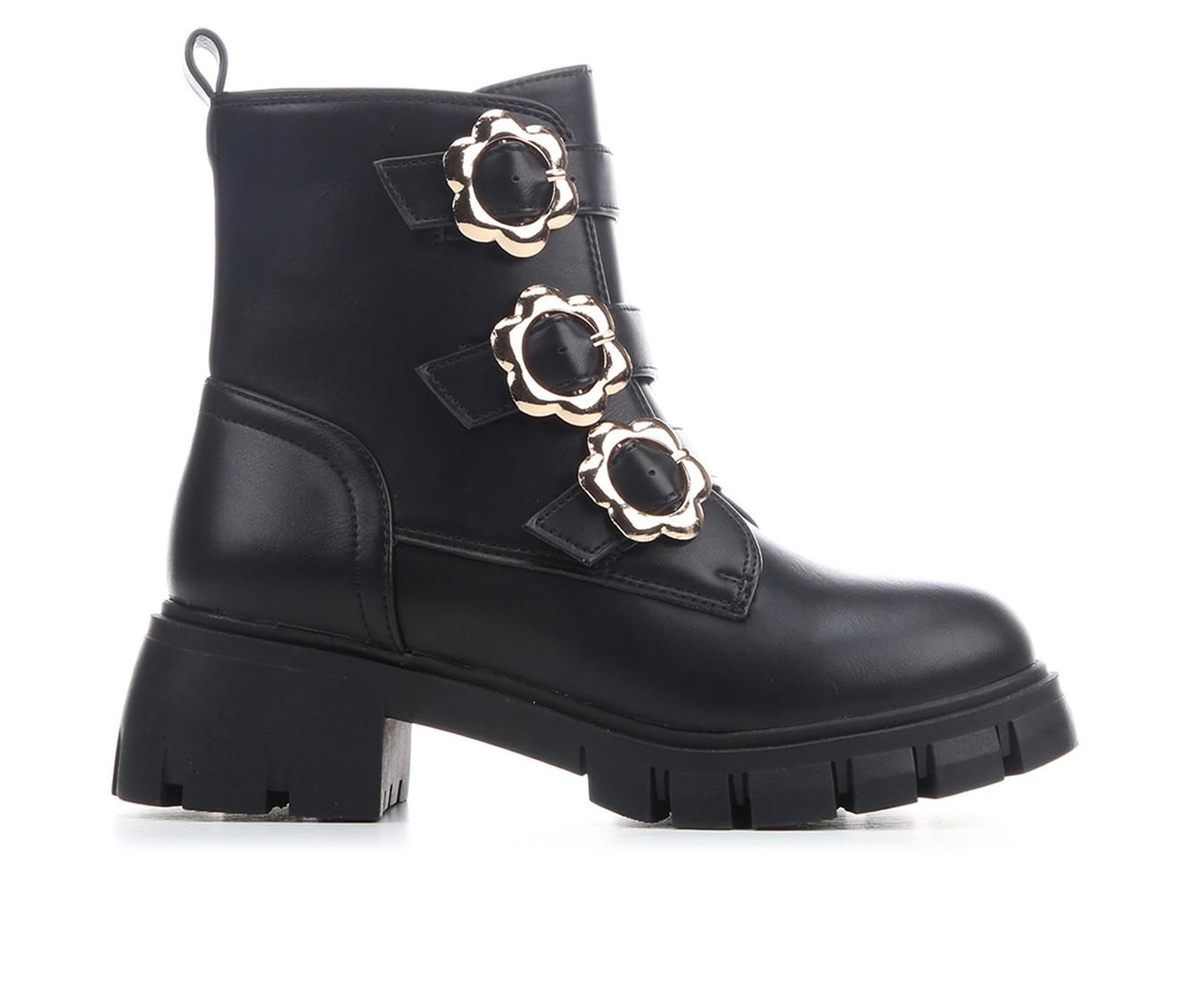 Girls' MIA Little Kid & Big Kid PIPYER Boots in Black color