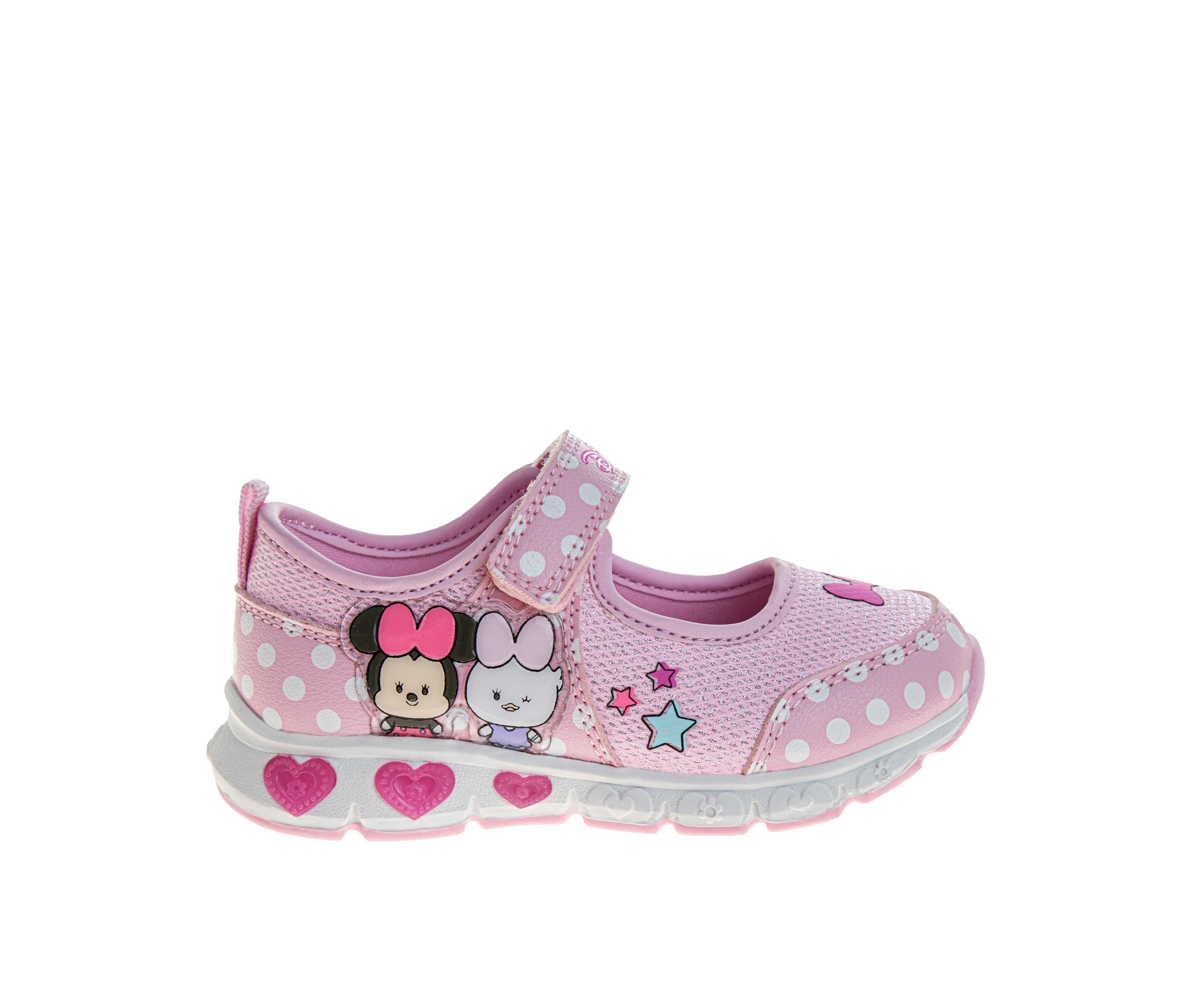 Girls' Disney Infant Minnie Mouse Mary Jane in Pink color