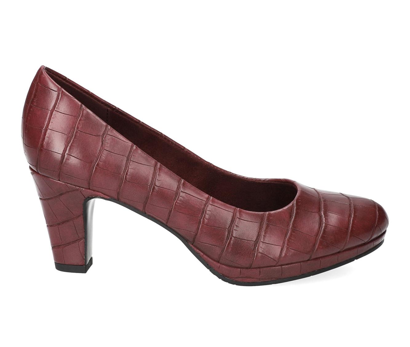 Burgundy Croco