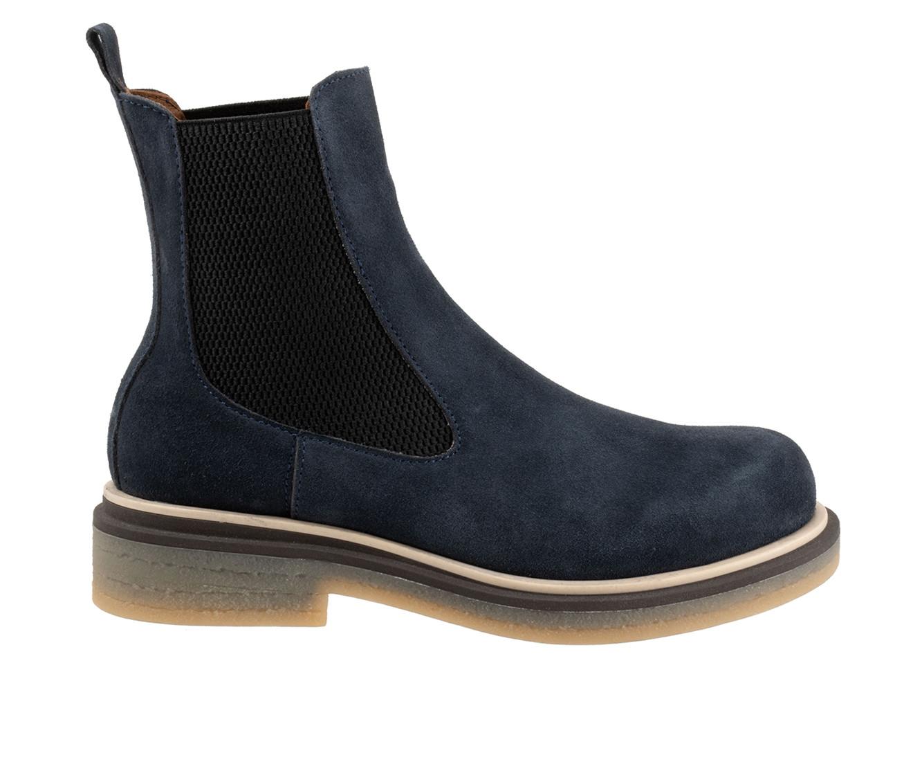 Navy Suede