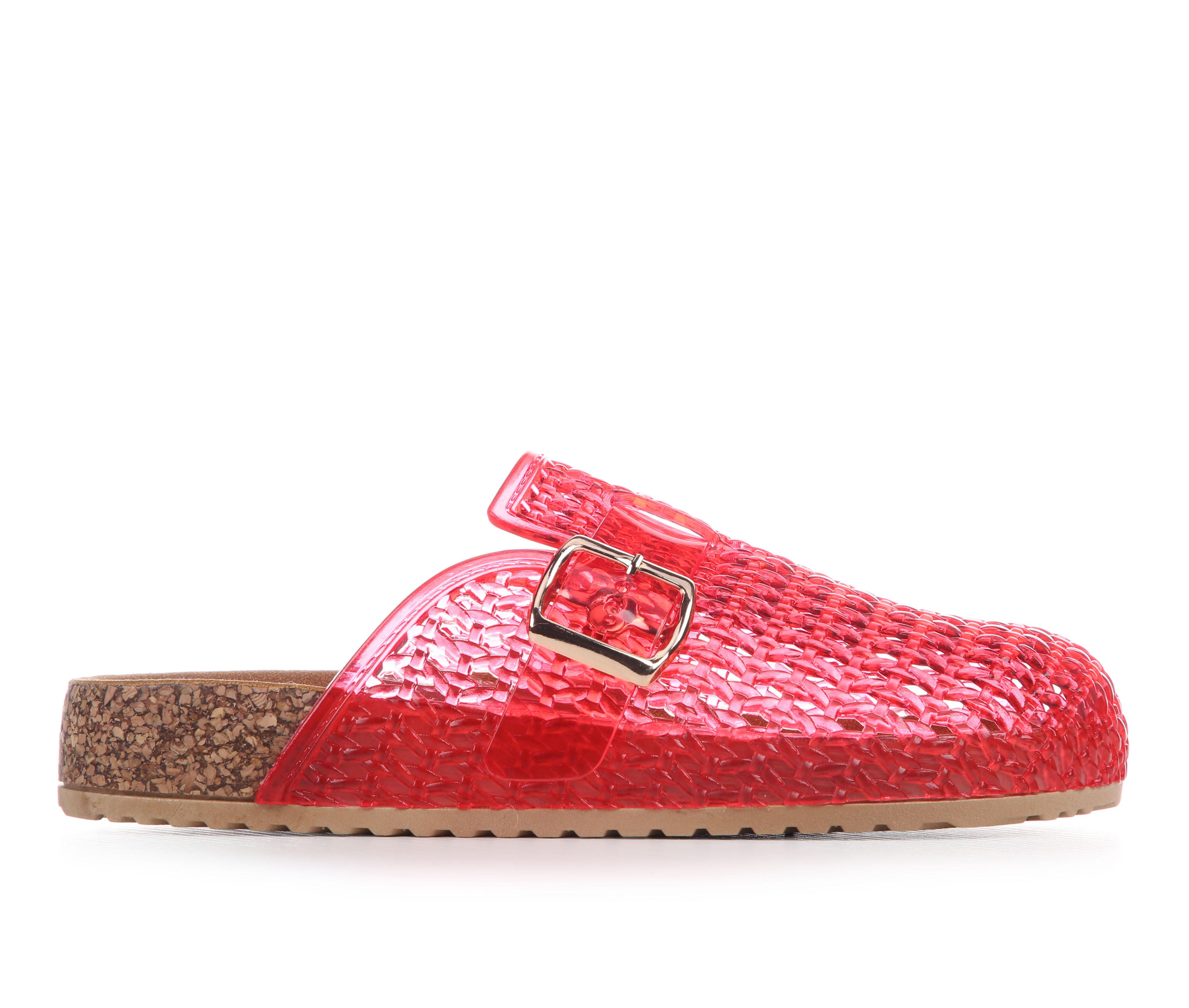 Women's Sugar SGR-Bubblegum Clogs in Red color