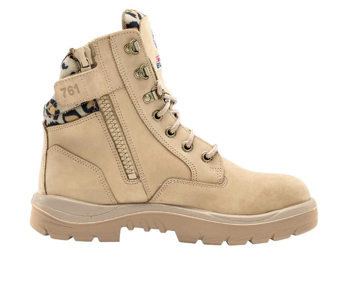 Women's STEEL BLUE Southern Cross-W Work Boots in Jungle color