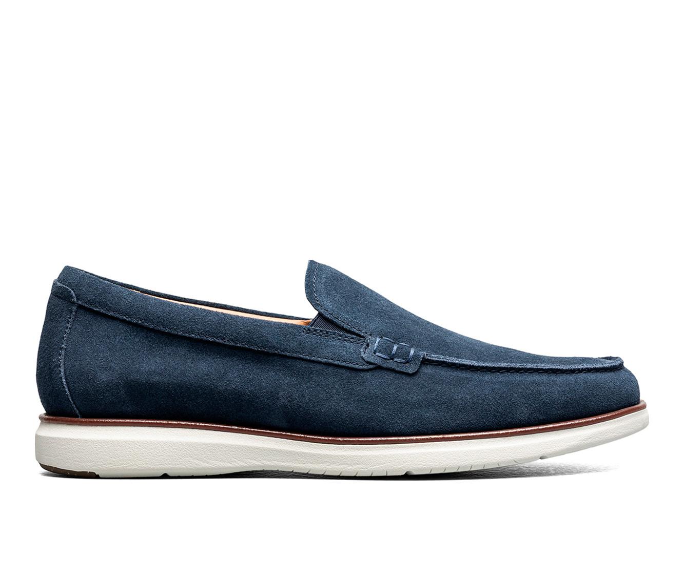 Navy Suede