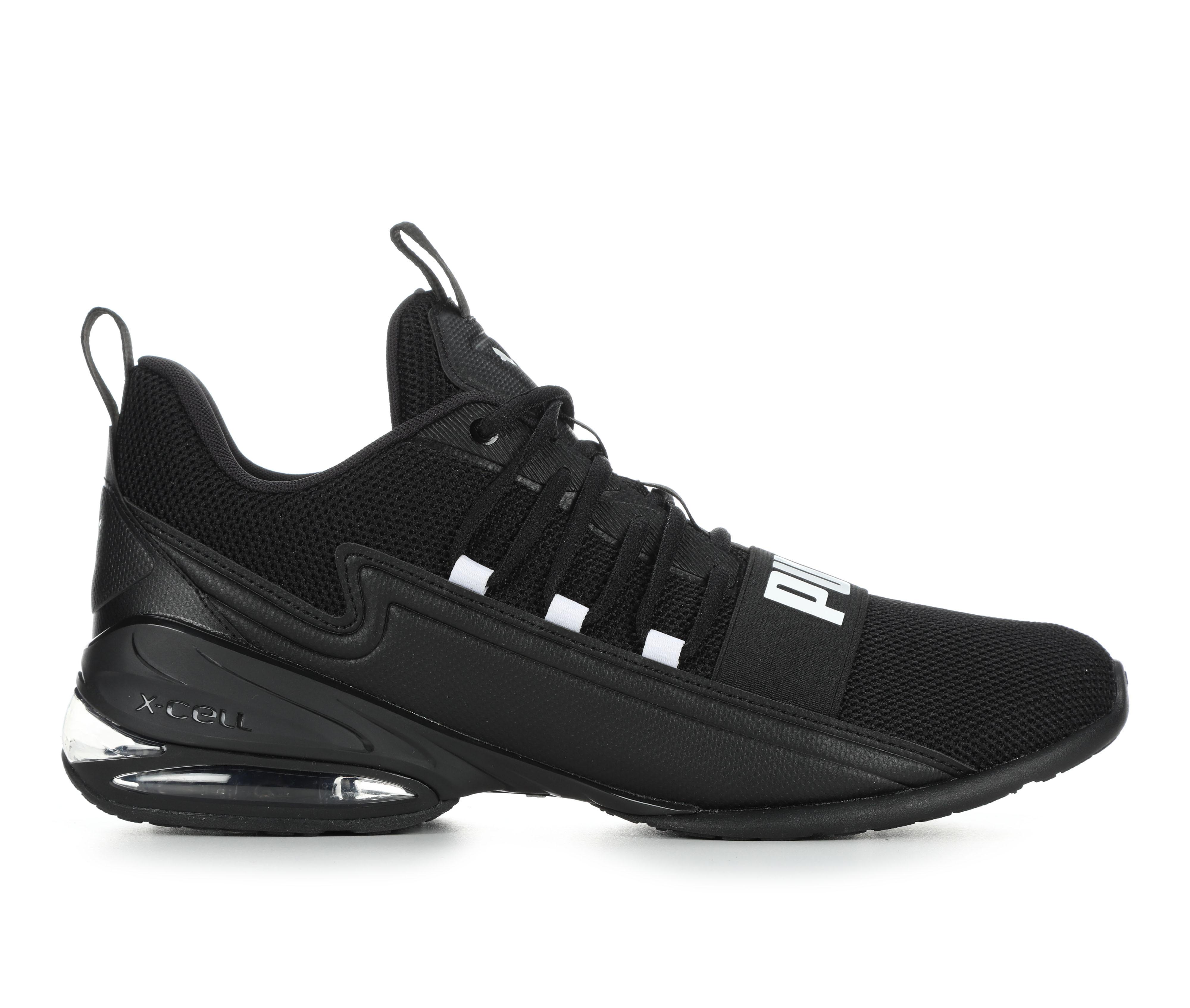 Men's Puma Voltra Street-M Sneakers in Black/White color