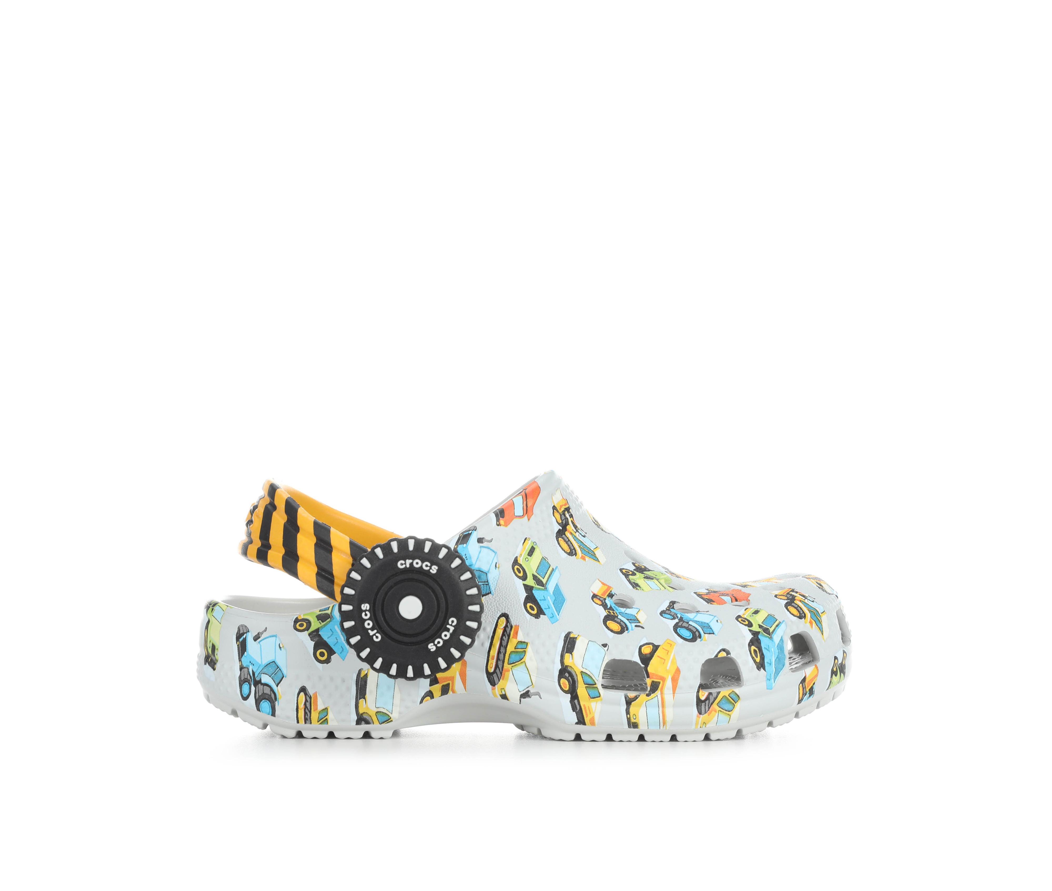 Kids' Crocs Toddler Truck Clog in Grey/Multi color