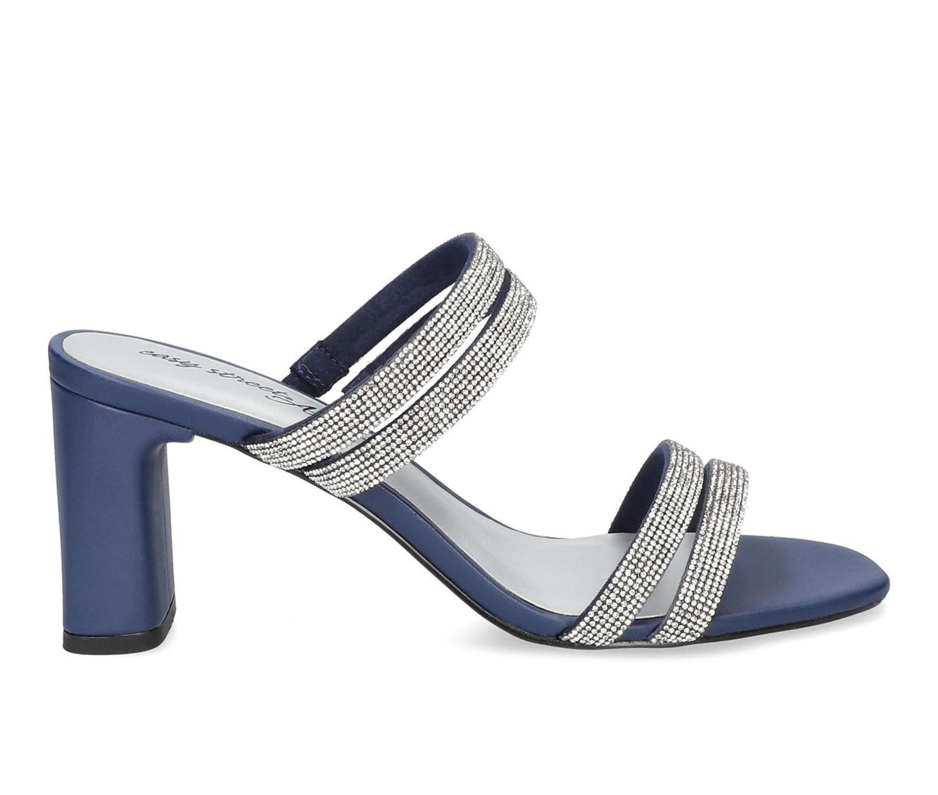 Navy Satin