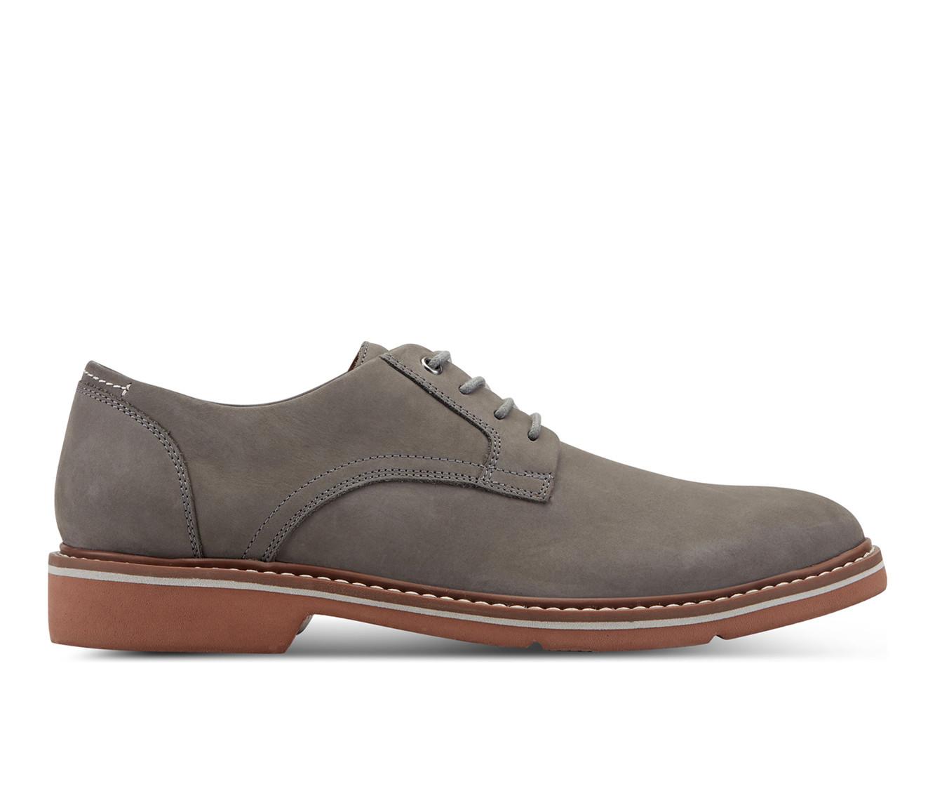 Men's Rockport Foley Oxfords in Grey color