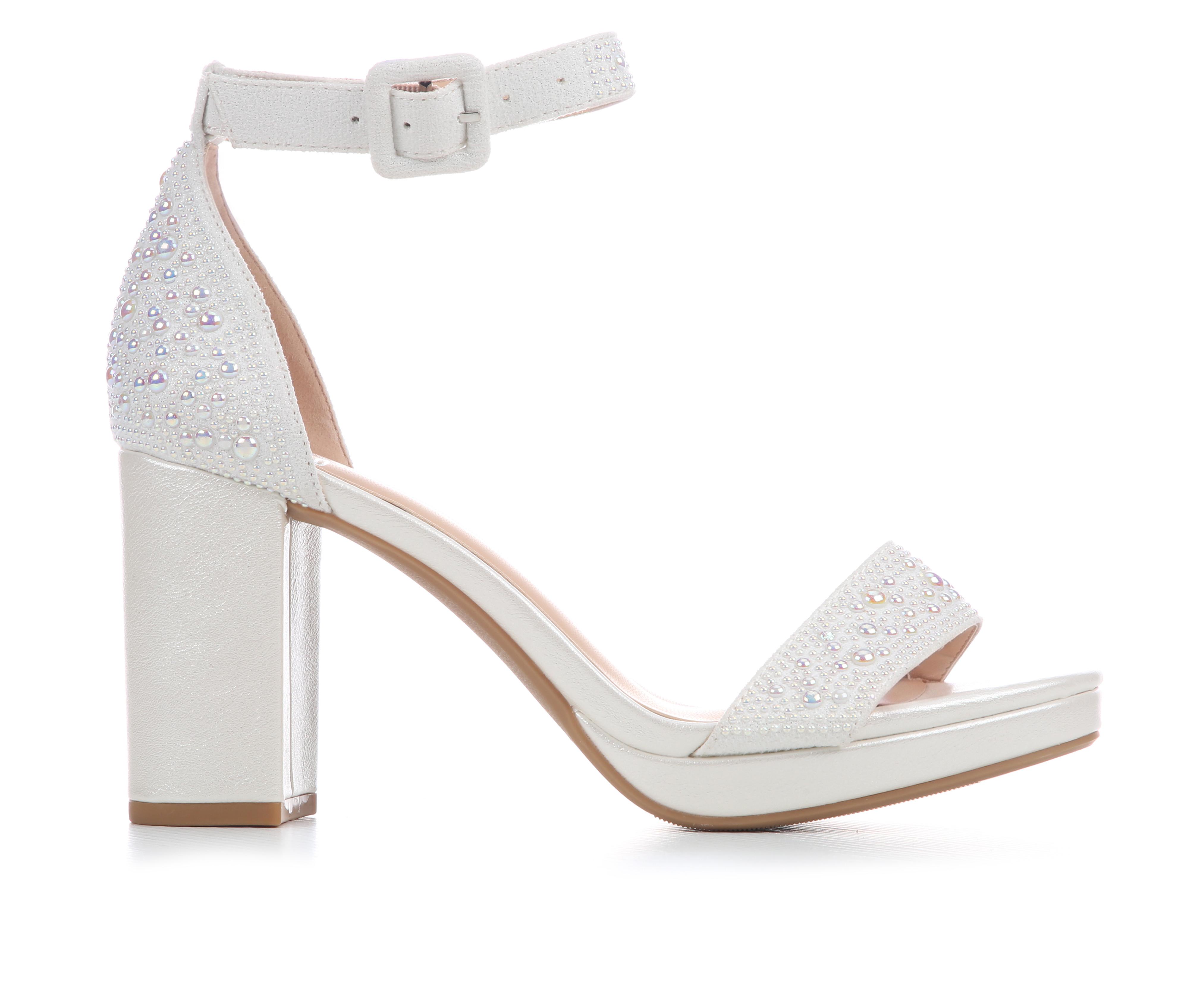 Women's Delicious Hour-S Dress Sandals in White Pearl color