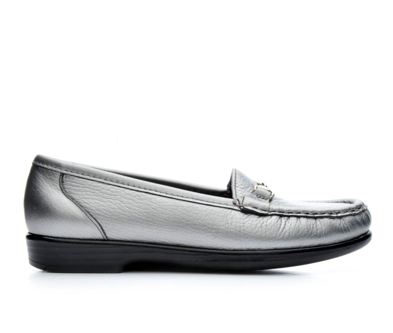 Women's Sas Metro Loafers in Pewter color