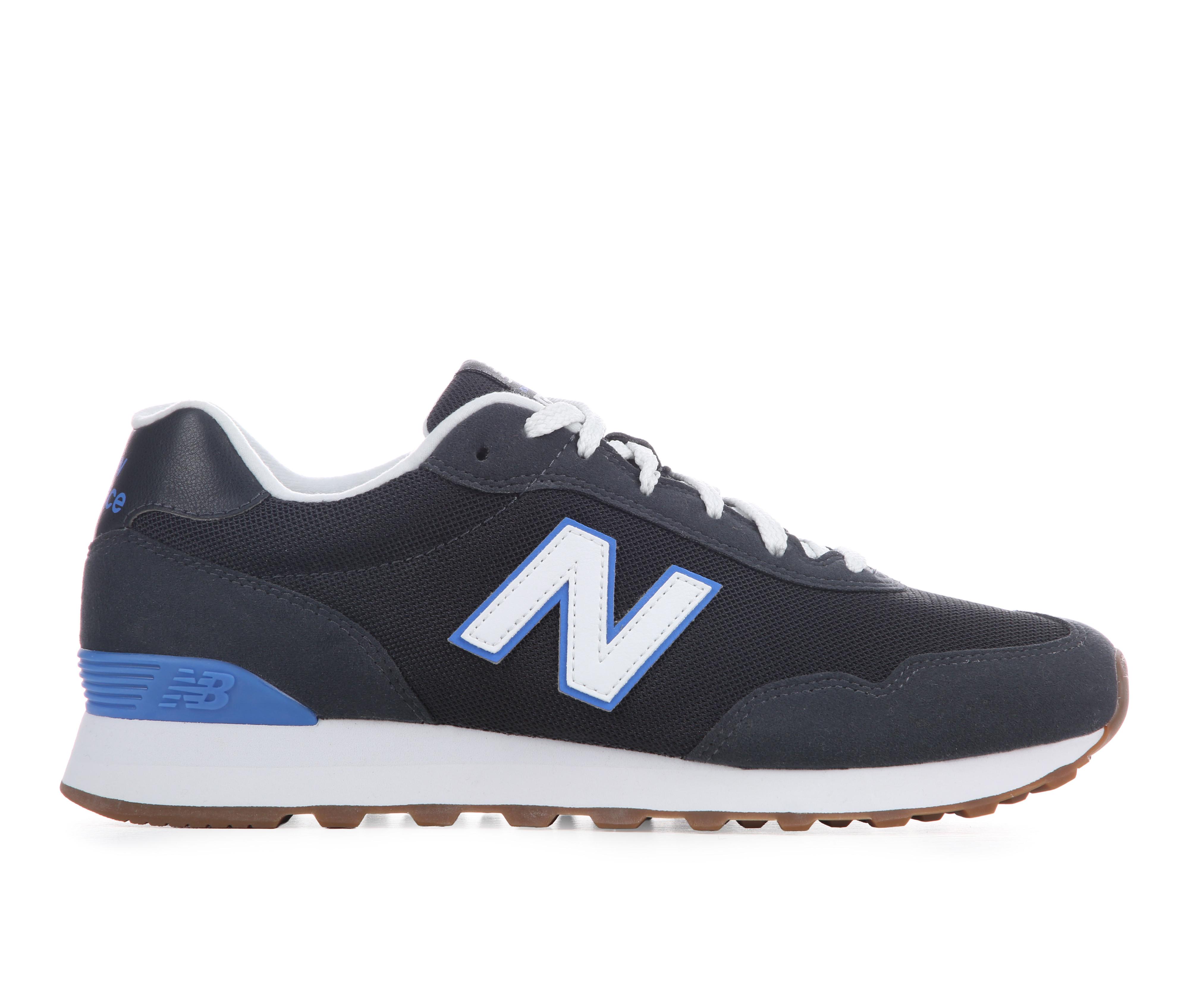 Men's New Balance 515 Sustainable Sneakers in Black/Blue color